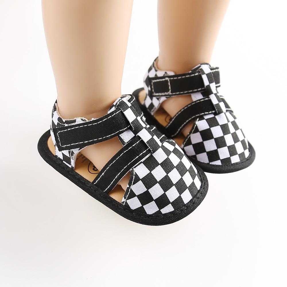 Baby Unisex Closed Toe Magic Tape Hollow Out Sandals Baby Shoes Wholesale