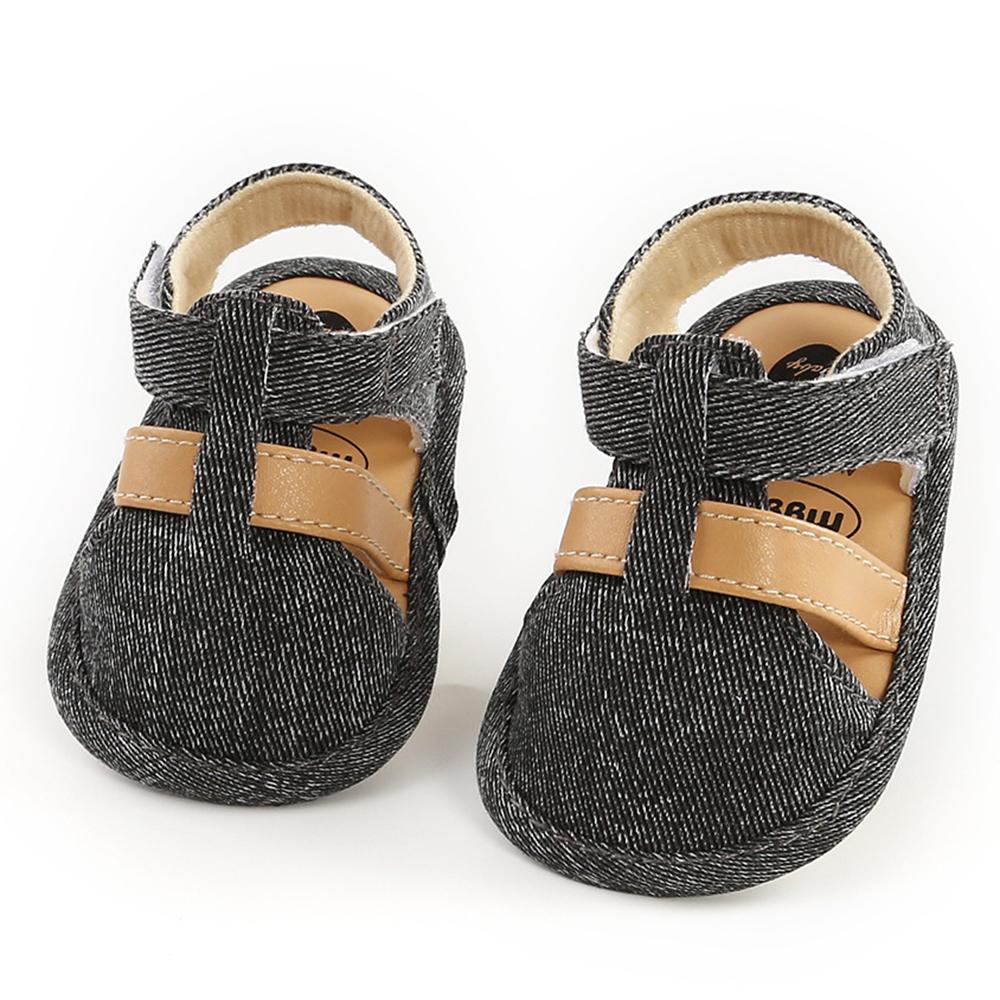 Baby Unisex Closed Toe Magic Tape Hollow Out Sandals Baby Shoes Wholesale