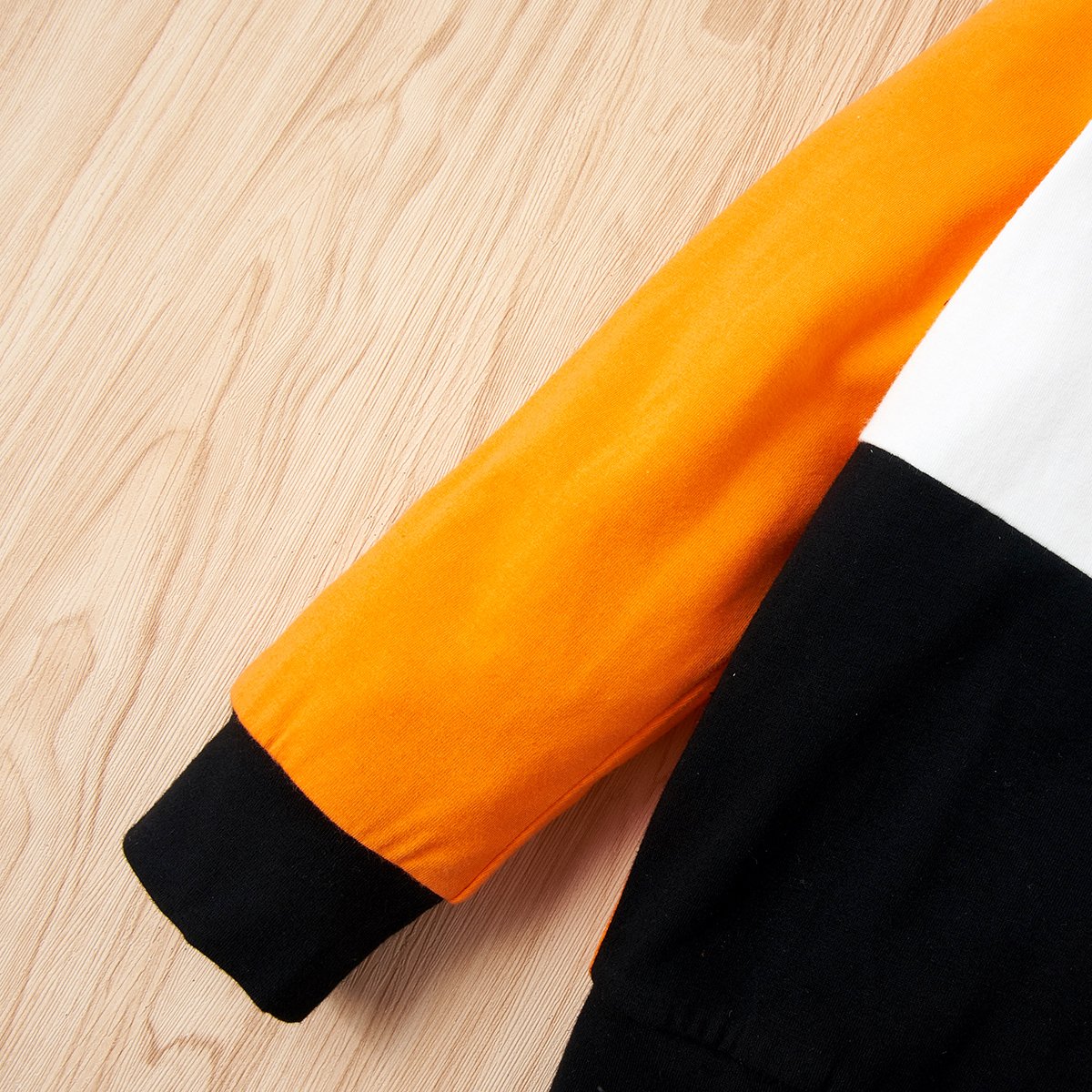 Boys Color Contrast Long Sleeve T-shirt & Pants wholesale kids boutique clothing