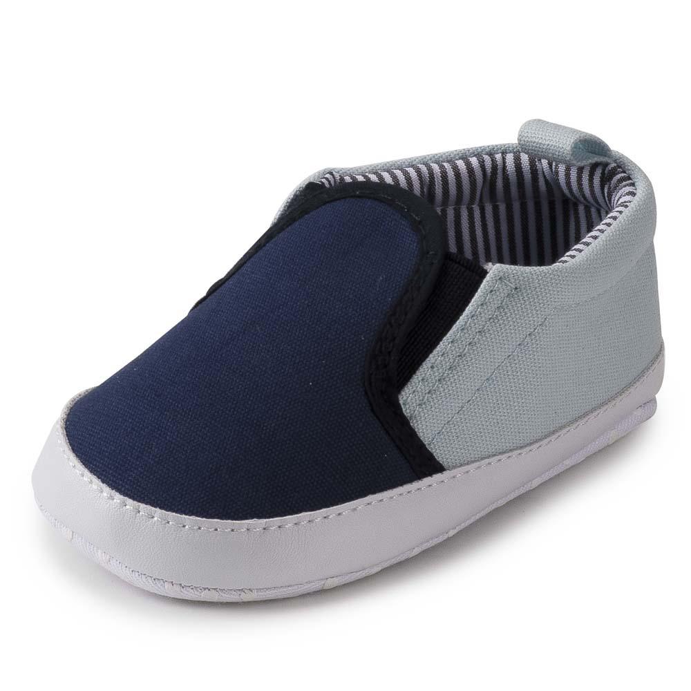 Baby Unisex Color Contrast Slip Ons Wholesale Childrens Shoes