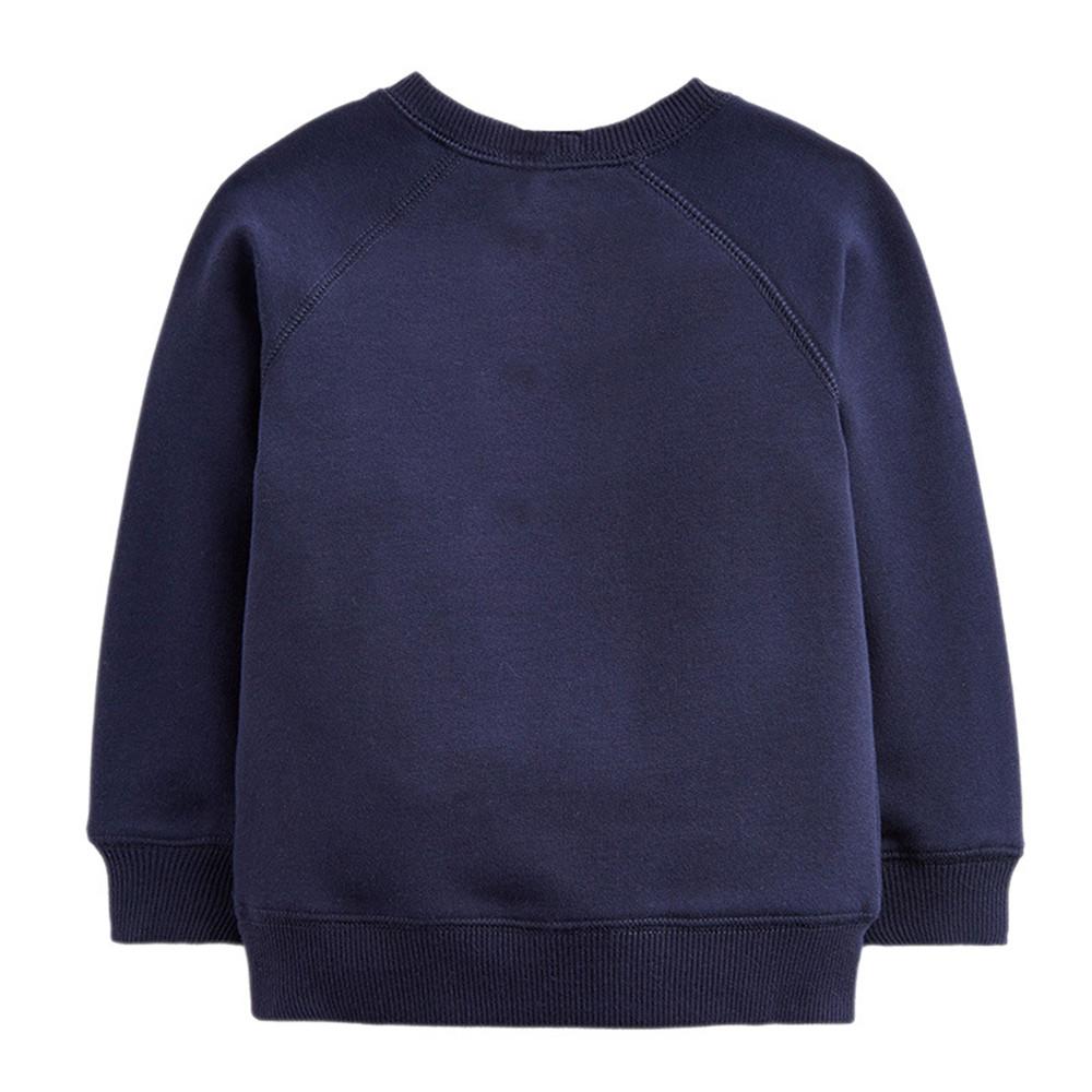 Boys Cotton Long Sleeve Crew Neck Jumpers