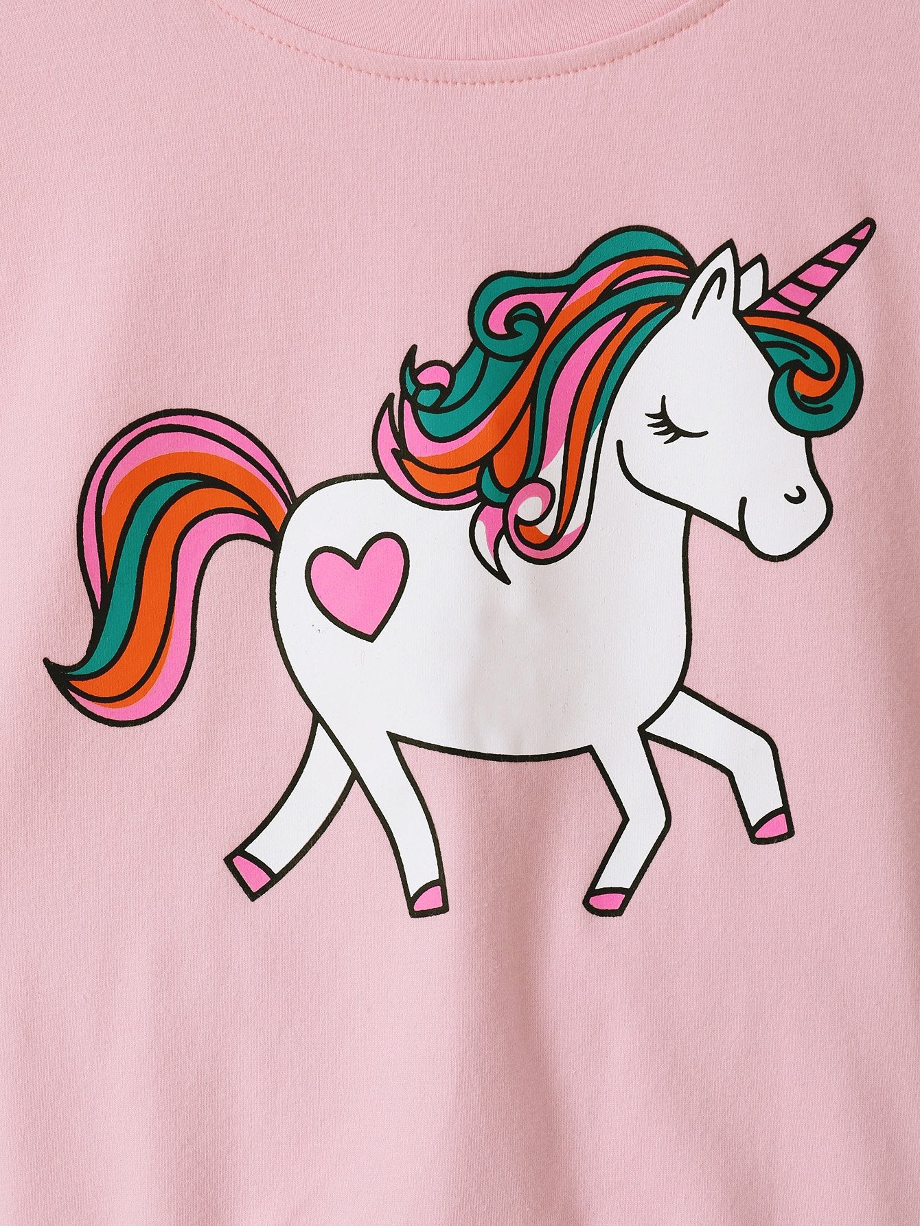 Girls Unicorn Cute Long Sleeve T-Shirts childrens wholesale clothing