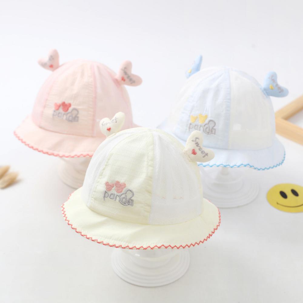 Cute Thin Baby Girl Sunshade Fisherman Hat Kids Accessories Wholesale