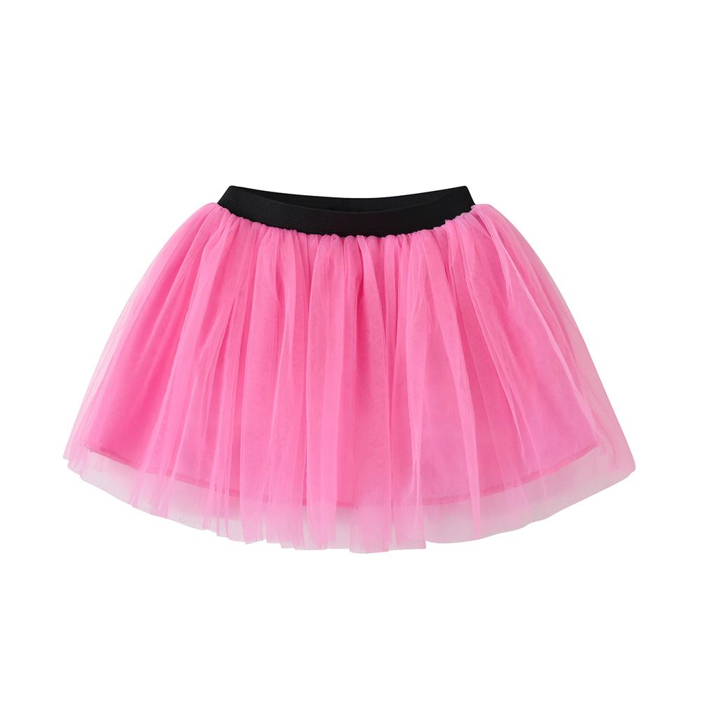 Girls Fashion Elastic Waist Mesh Skirt kids clothing wholesale