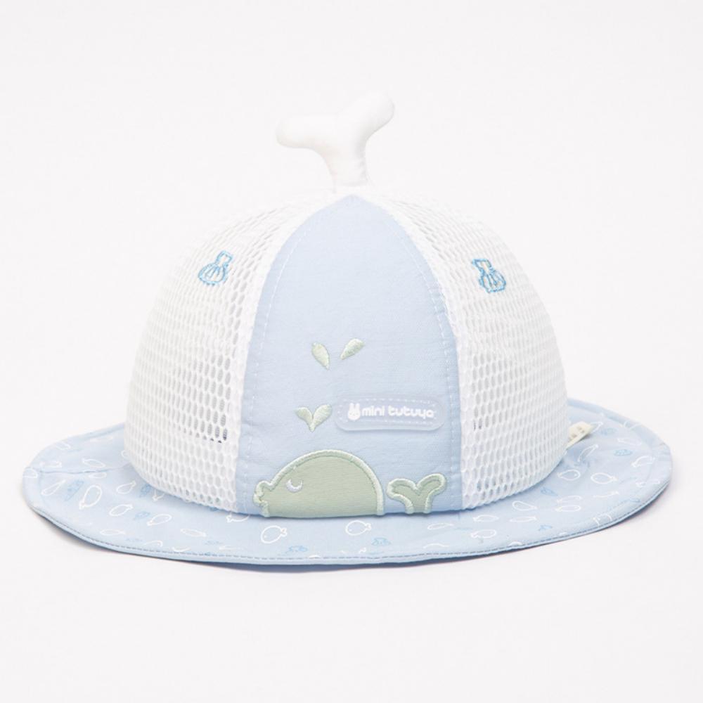 MommBaby Fisherman Hat Summer Thin With Breathable Net Cartoon Whale Kids Accessories Wholesale