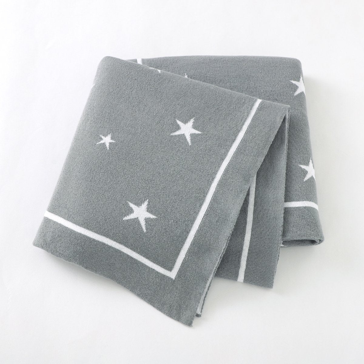 Five-Pointed Star Jacquard Blanket For Infants And Toddlers Baby Clothes Wholesale