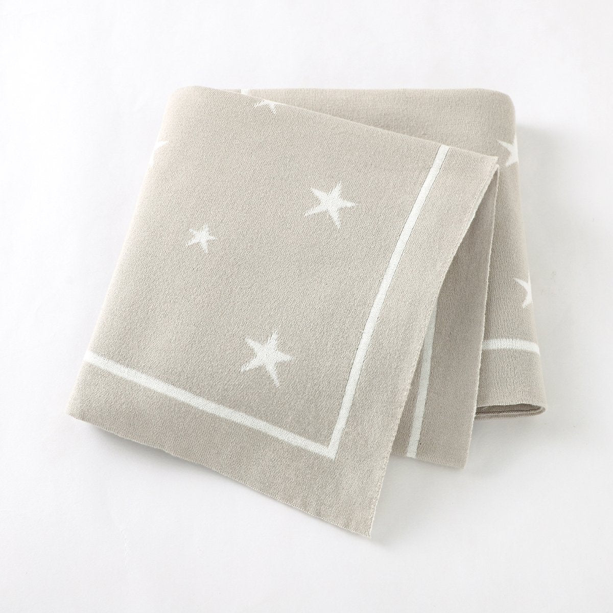 Five-Pointed Star Jacquard Blanket For Infants And Toddlers Baby Clothes Wholesale