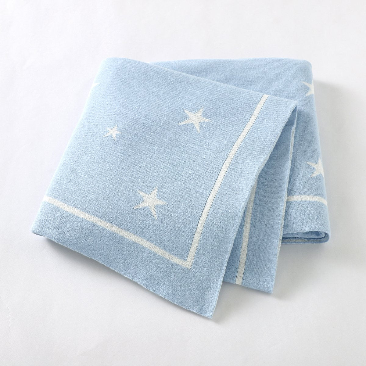 Five-Pointed Star Jacquard Blanket For Infants And Toddlers Baby Clothes Wholesale