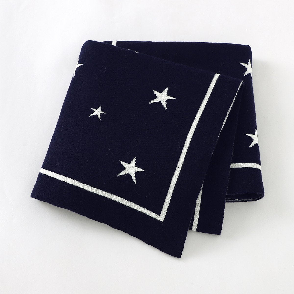 Five-Pointed Star Jacquard Blanket For Infants And Toddlers Baby Clothes Wholesale