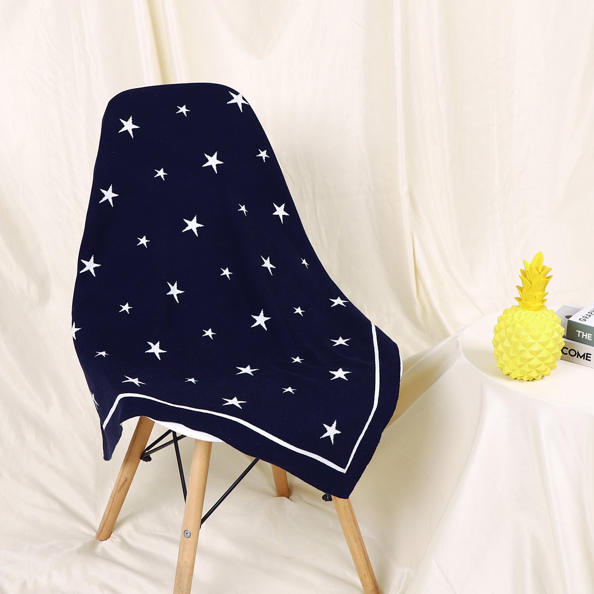 Five-Pointed Star Jacquard Blanket For Infants And Toddlers Baby Clothes Wholesale