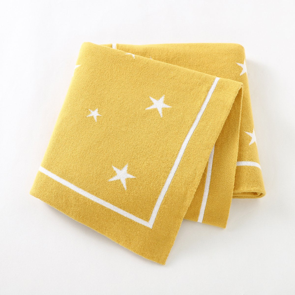 Five-Pointed Star Jacquard Blanket For Infants And Toddlers Baby Clothes Wholesale