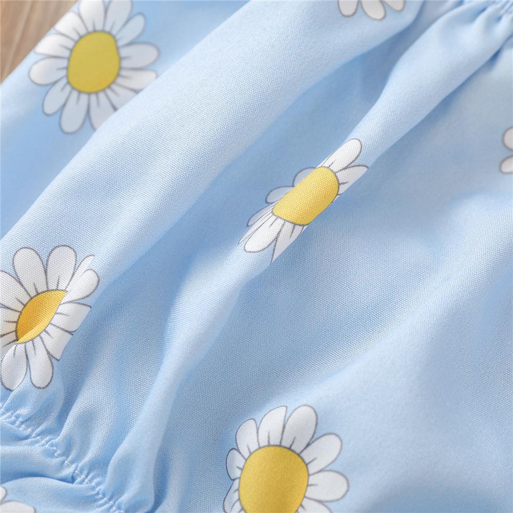 Baby Girls Flower Printed Tube Romper baby clothes wholesale distributors