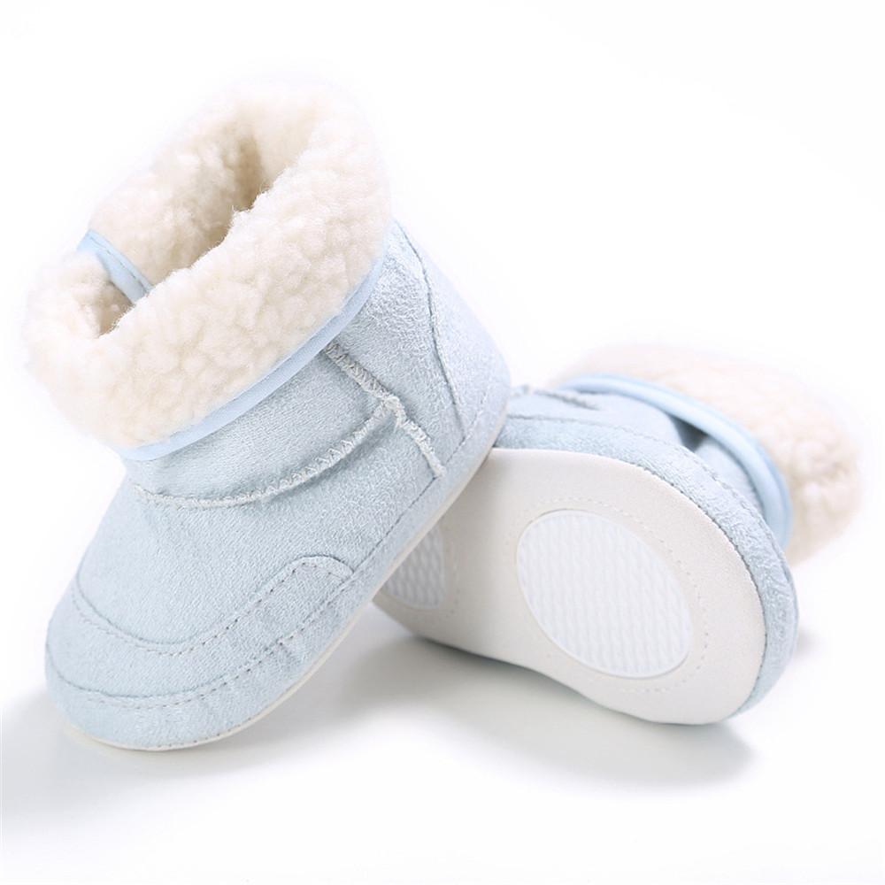Baby Unisex Foldable Warm Magic Tape Snow Boots