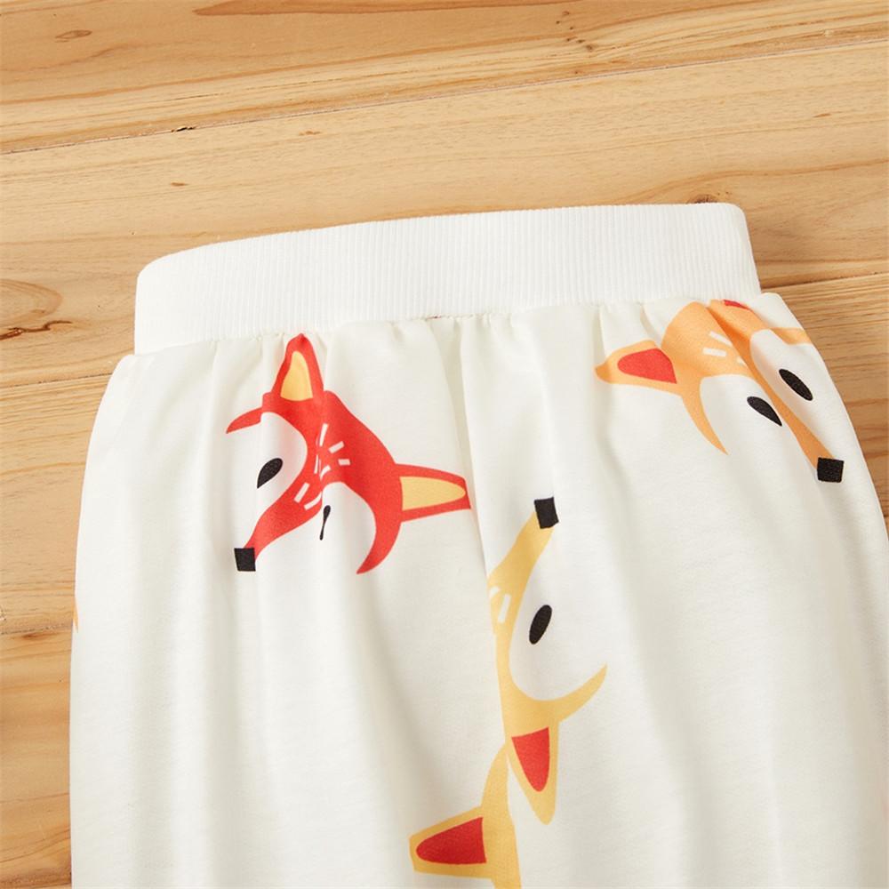 Baby Unisex Fox Animal Pinted Pants