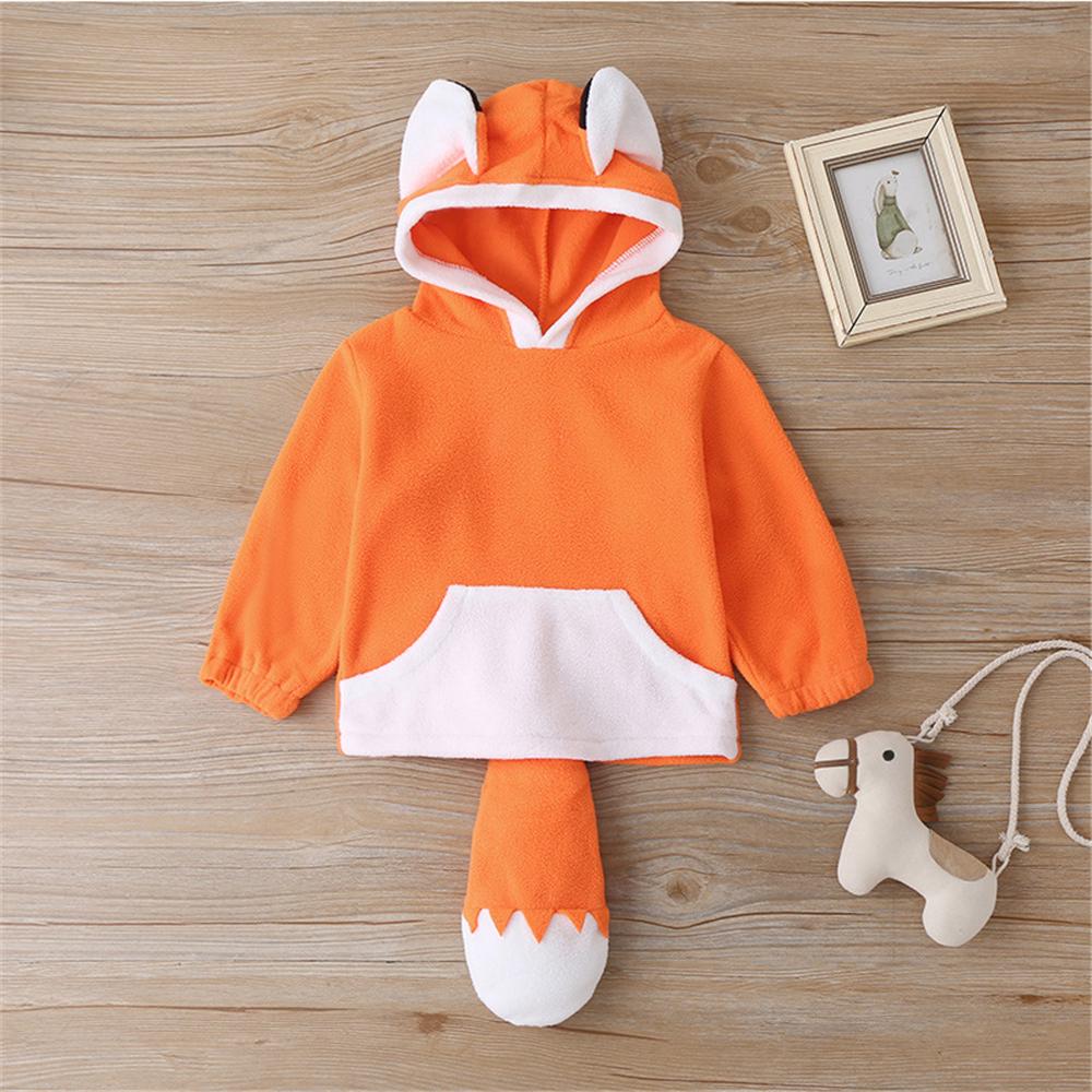 Baby Unisex Fox Pattern Long Sleeve Tops Baby Clothing Suppliers