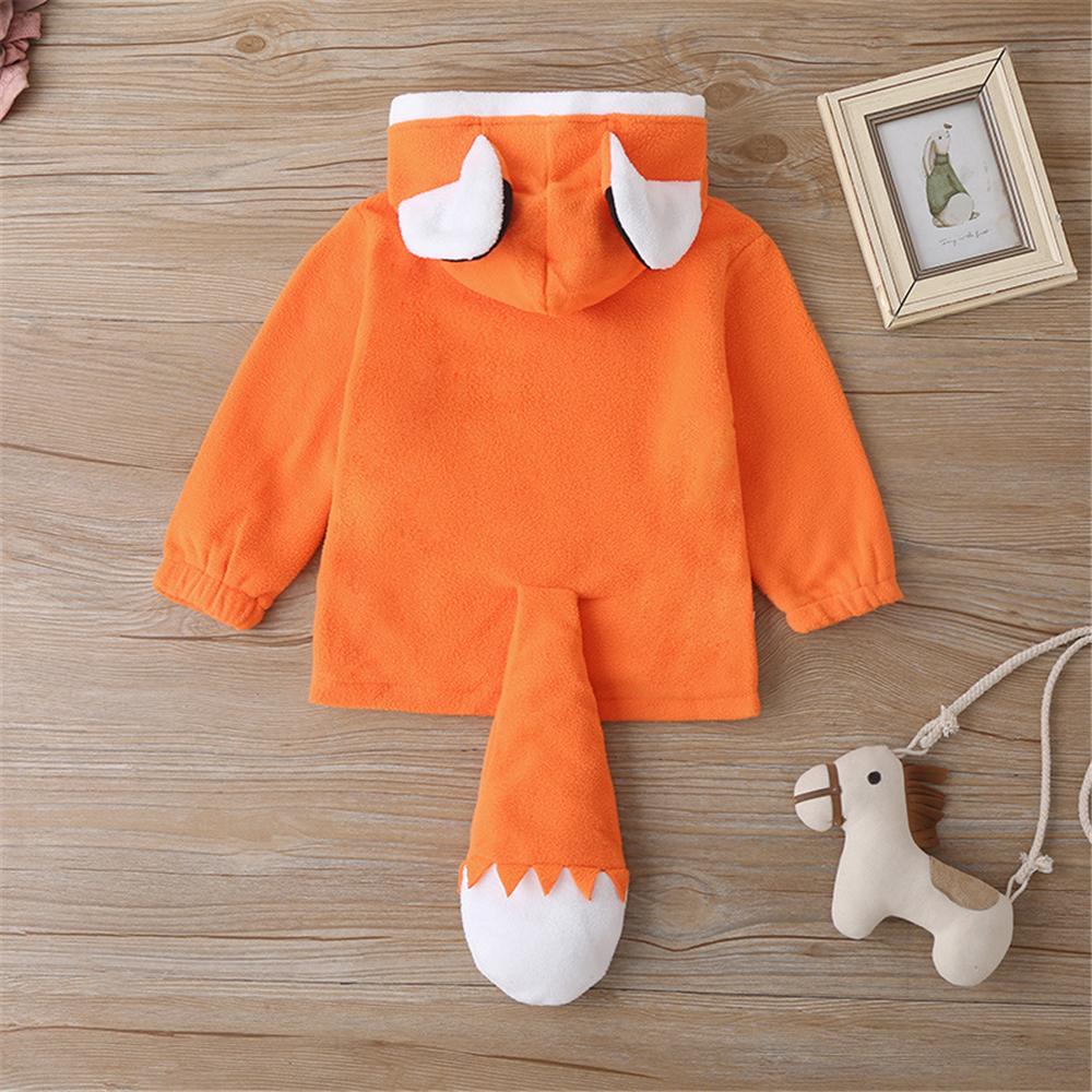 Baby Unisex Fox Pattern Long Sleeve Tops Baby Clothing Suppliers