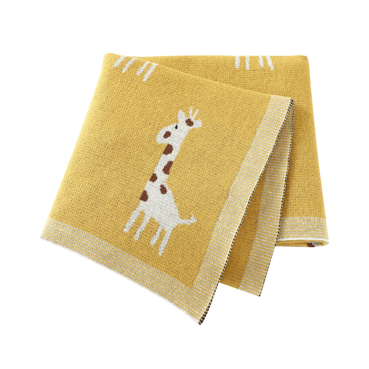 Giraffe Jacquard Blanket For Babies And Toddlers Baby Clothes Wholesale