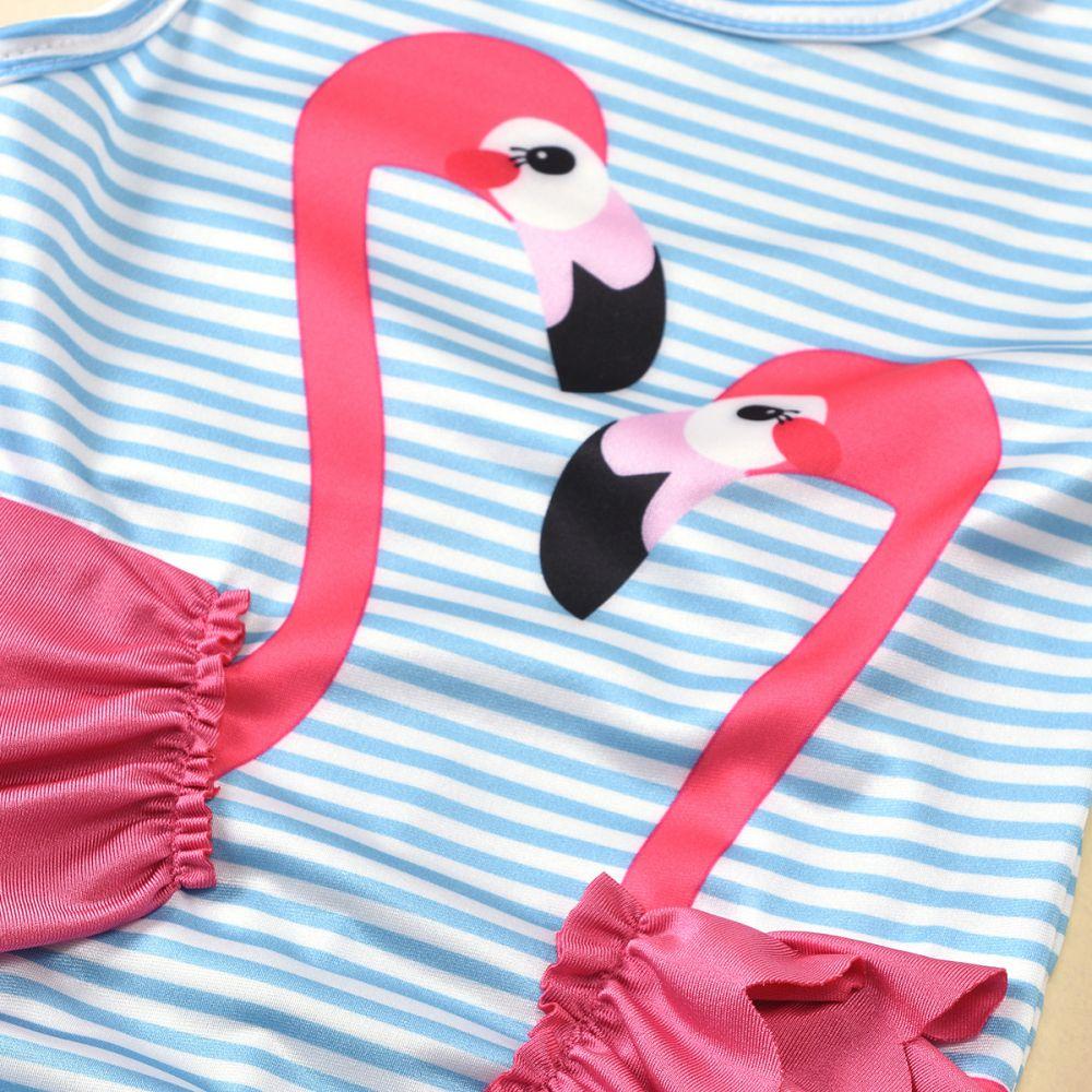 Girls Flamingo One-Piece Romper Swimsuit Toddler Girl Swimwear & Beachwear Toddler One Piece Swimsuit