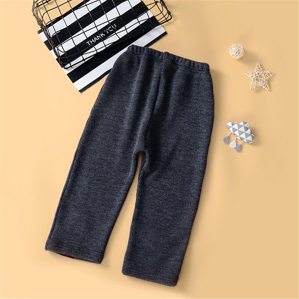 Toddler Girls Knitted Button Loose Pants Wholesale Girls Leggings