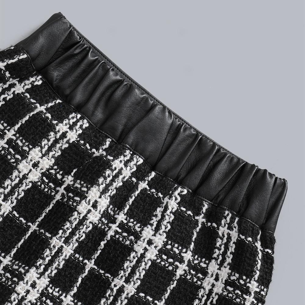 Girls Stitching A-Line Skirt Skirt Korean Style Skirt Wholesale Kids Clothing