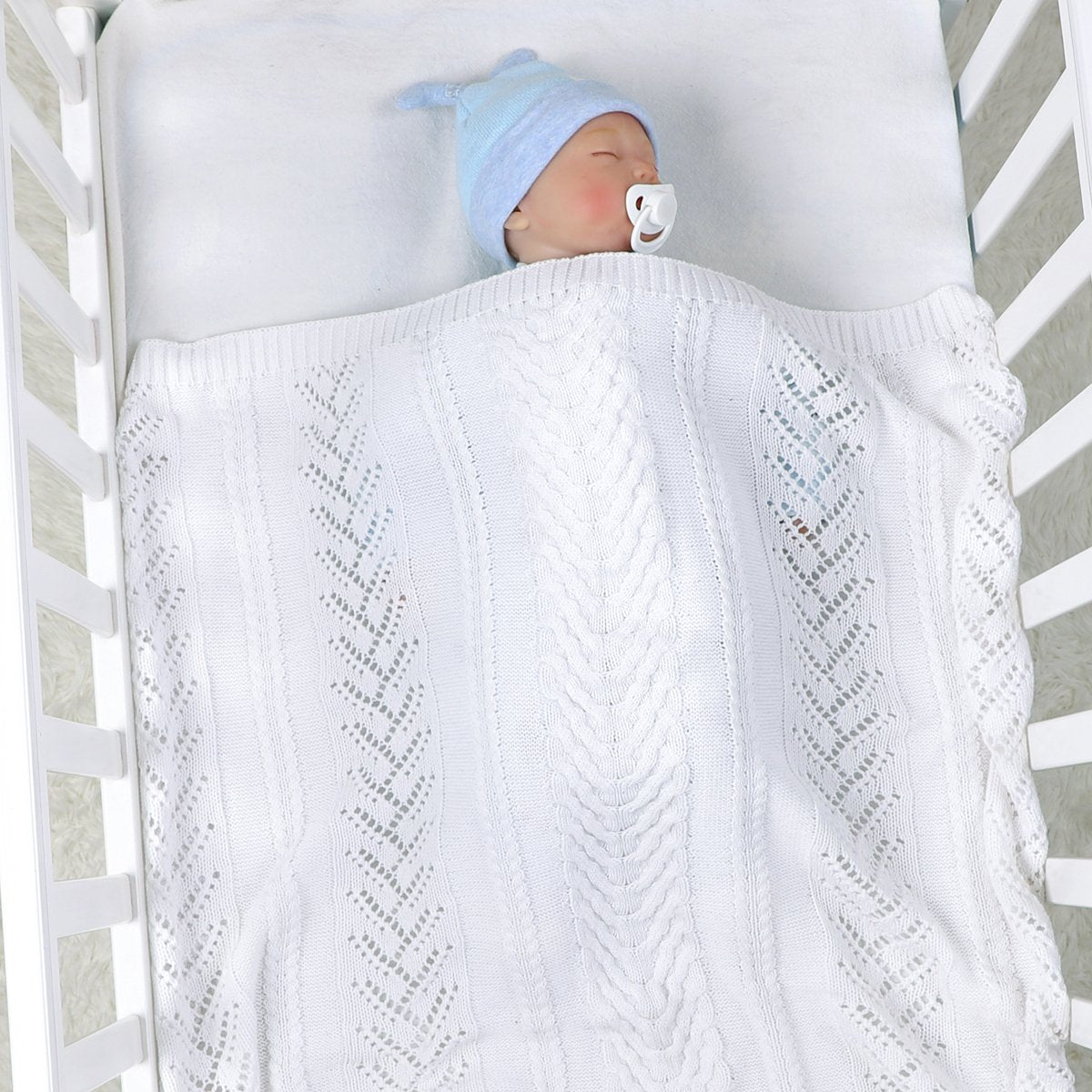 Hollow Cotton Quilt Cover Blanket Baby Carriage Cover Blanket Baby Quilt Baby Wholesale Clothing