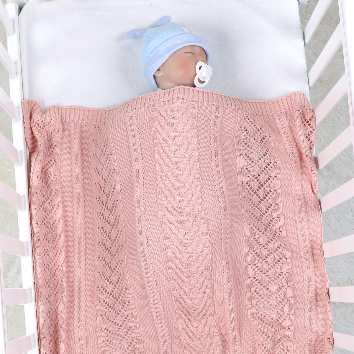 Hollow Cotton Quilt Cover Blanket Baby Carriage Cover Blanket Baby Quilt Baby Wholesale Clothing