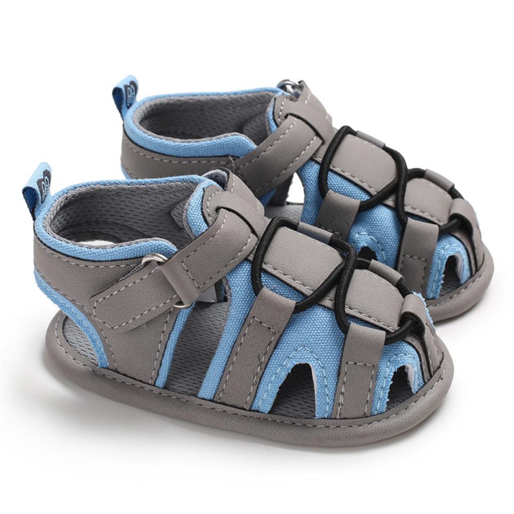 Baby Hollow Out Magic Tape Non Slip Sandals Wholesale Baby Shoes Suppliers