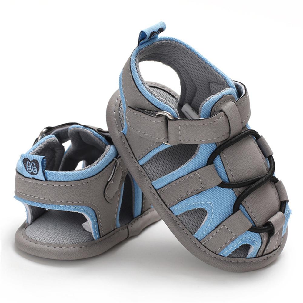 Baby Hollow Out Magic Tape Non Slip Sandals Wholesale Baby Shoes Suppliers