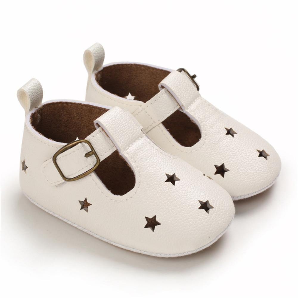 Baby Girls Hollow Out Star Leopard Adjust Buckle Sandals Kids Shoes Wholesale Suppliers