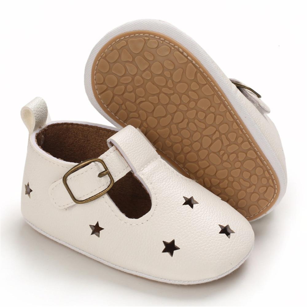 Baby Girls Hollow Out Star Leopard Adjust Buckle Sandals Kids Shoes Wholesale Suppliers