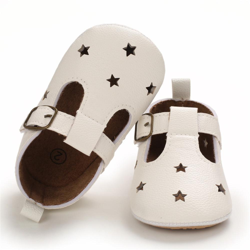 Baby Girls Hollow Out Star Leopard Adjust Buckle Sandals Kids Shoes Wholesale Suppliers