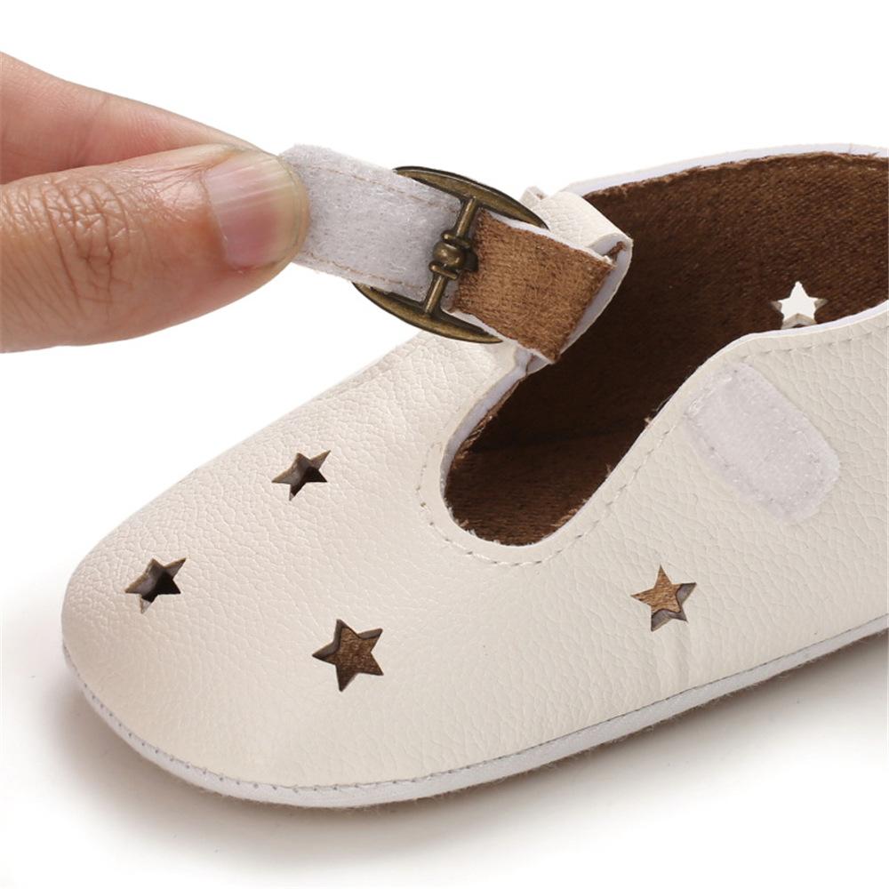 Baby Girls Hollow Out Star Leopard Adjust Buckle Sandals Kids Shoes Wholesale Suppliers