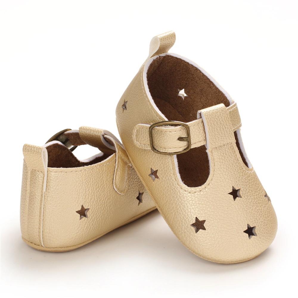 Baby Girls Hollow Out Star Leopard Adjust Buckle Sandals Kids Shoes Wholesale Suppliers