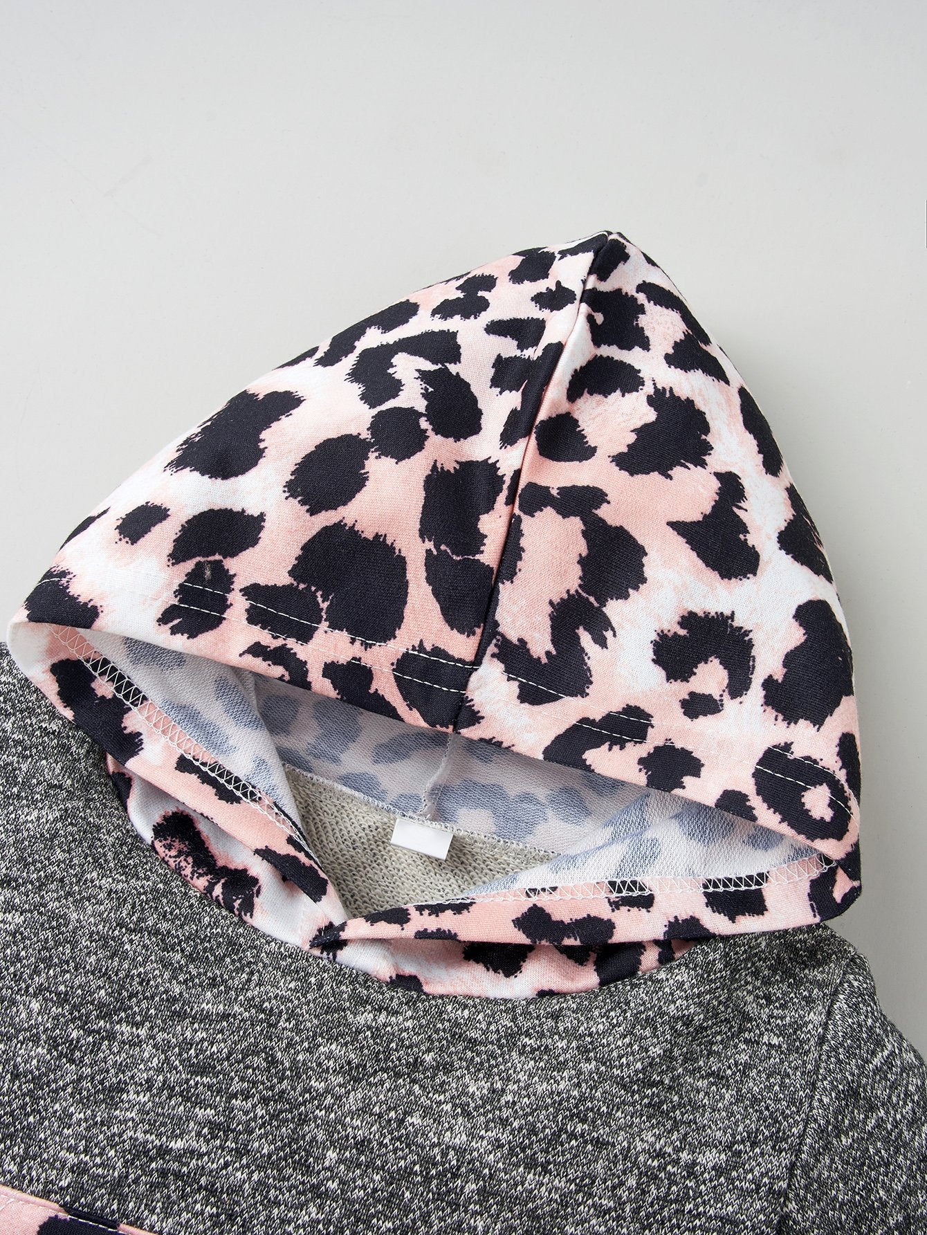 Baby Girls Hooded Leopard Long Sleeve Top & Pants baby wholesale clothing