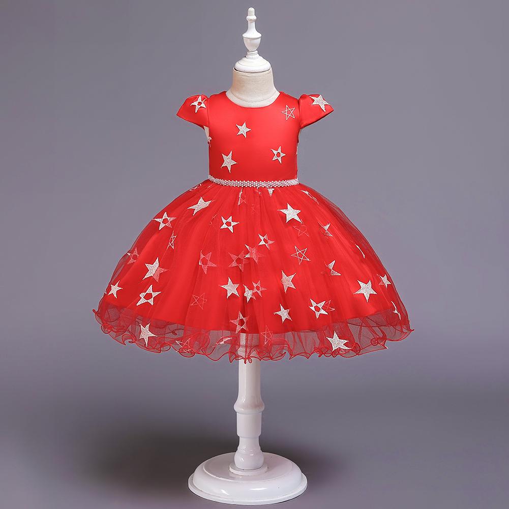 Christmas Girl Princess Mesh Tutu Dress