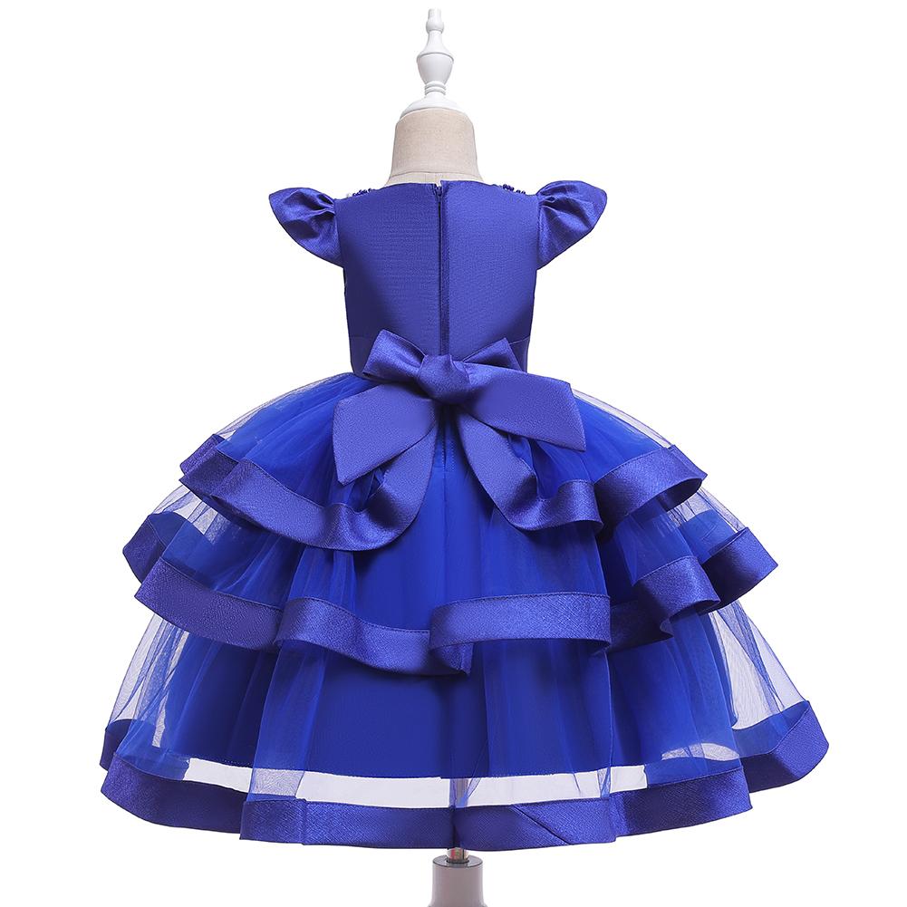 Girl Princess Flying Sleeves Performance Dress