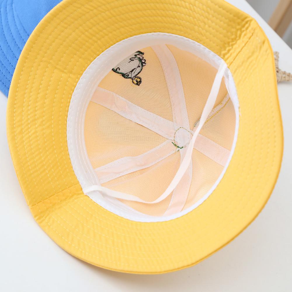 5PCS Japanese Fisherman Hat Cute Dinosaur Letter Frog Smiley For Kids Childrens Accessories Wholesale