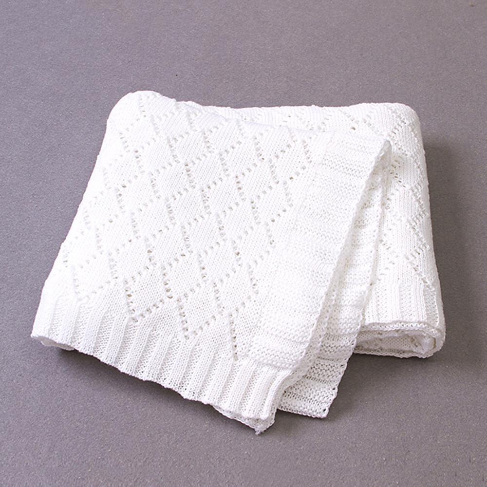 Baby Knitted Hollow Out Casual Baby Blankets Wholesalers