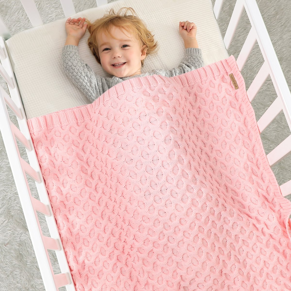 Knitted Hug Blanket Baby Windproof Cover Quilt Stroller Cover Blanket Baby Clothes Wholesale