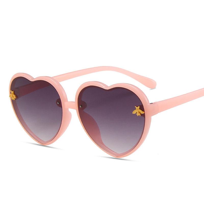 MOQ 5PCS Girls Heart Design Sunglasses Wholesale