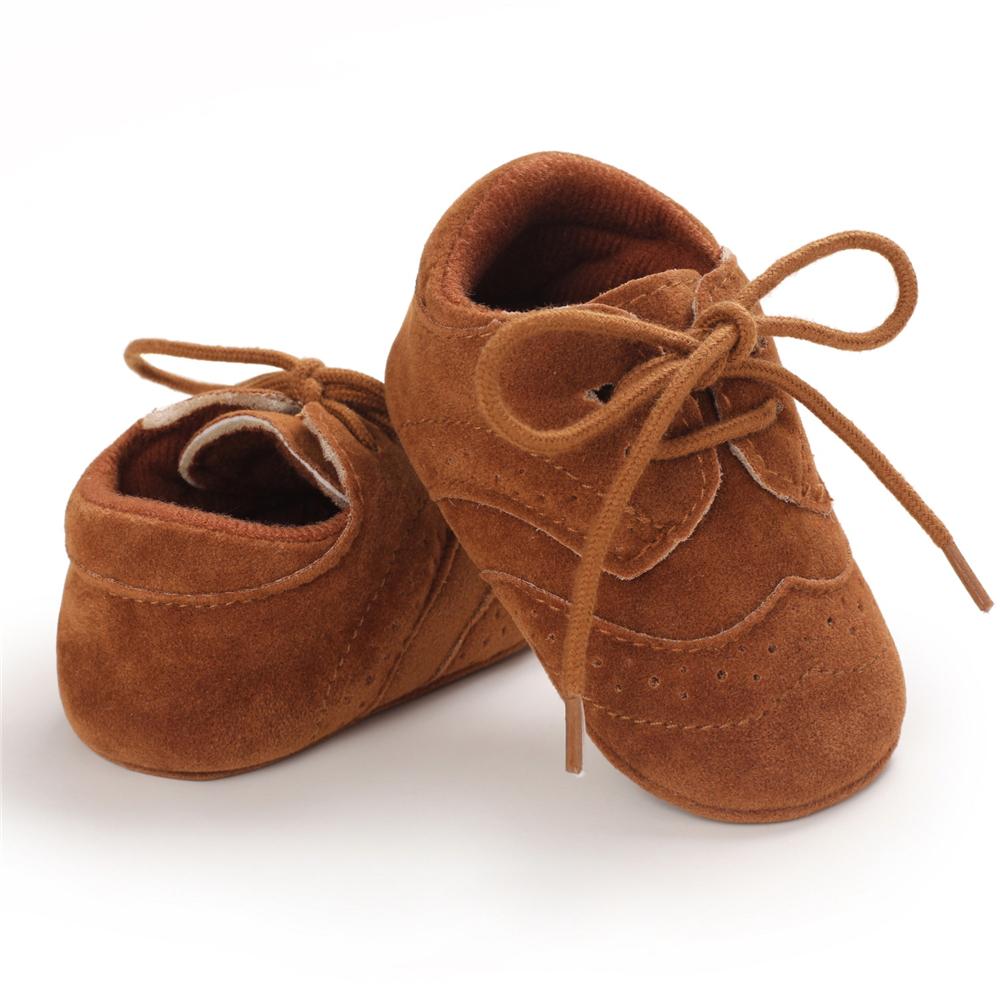 Baby Unisex Lace-up Casual Flats Baby Shoes Wholesale