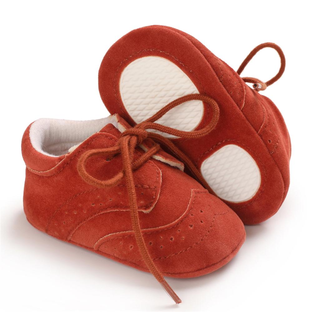 Baby Unisex Lace-up Casual Flats Baby Shoes Wholesale