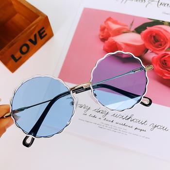 Lace Fashion Street Round Frame Sunglasses Accessories Wholesale