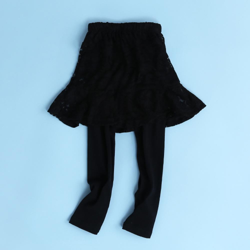 Girls Lace Fishtail Princess Skirt Pants