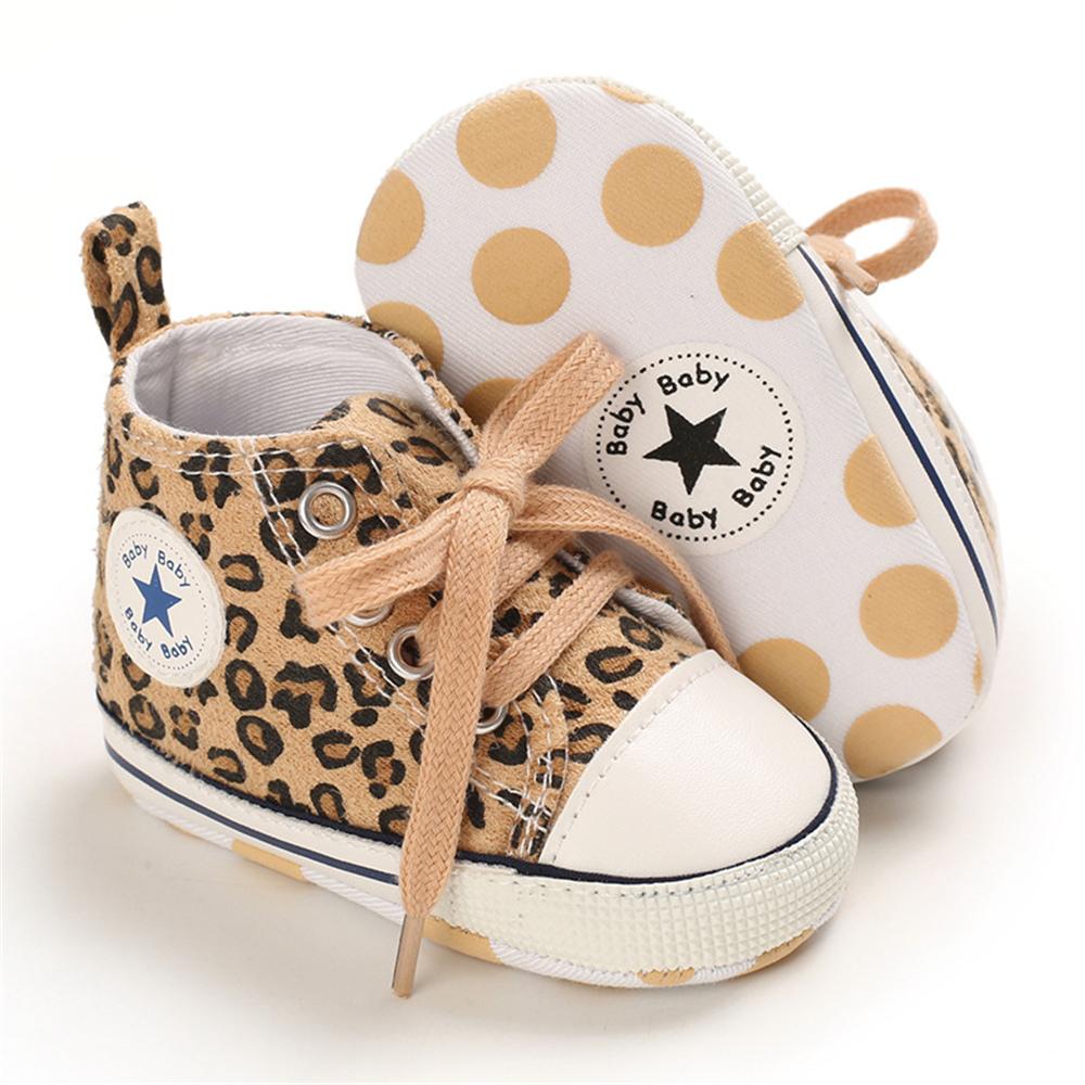 MommBaby Baby Unisex Lace Up Canvas Cartoon Printed Casual Sneakers Kids Shoes Wholesale Suppliers