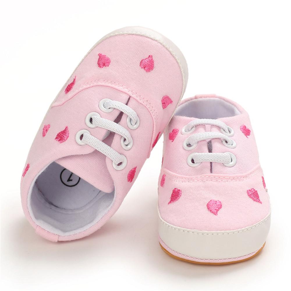 MommBaby Baby Unisex Lace Up Canvas Casual Shoes Wholesale Toddler Shoes