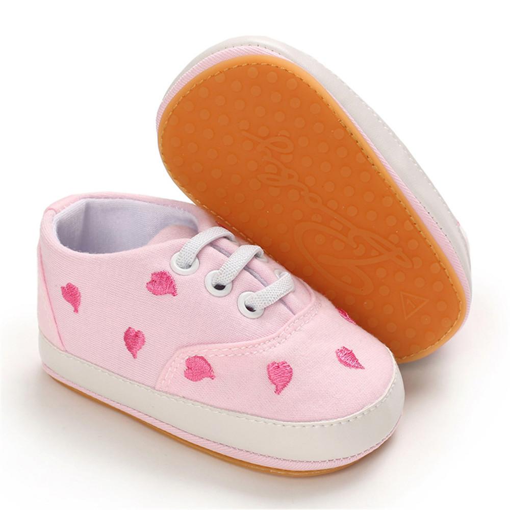 MommBaby Baby Unisex Lace Up Canvas Casual Shoes Wholesale Toddler Shoes