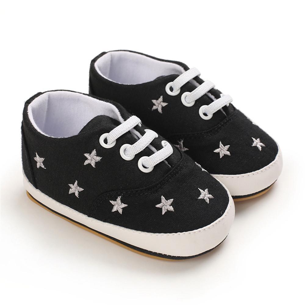 MommBaby Baby Unisex Lace Up Canvas Casual Shoes Wholesale Toddler Shoes