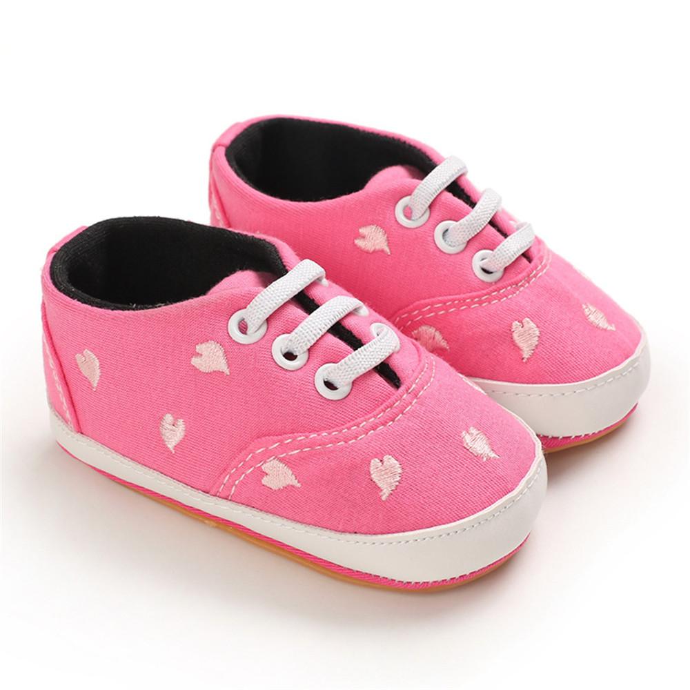 MommBaby Baby Unisex Lace Up Canvas Casual Shoes Wholesale Toddler Shoes