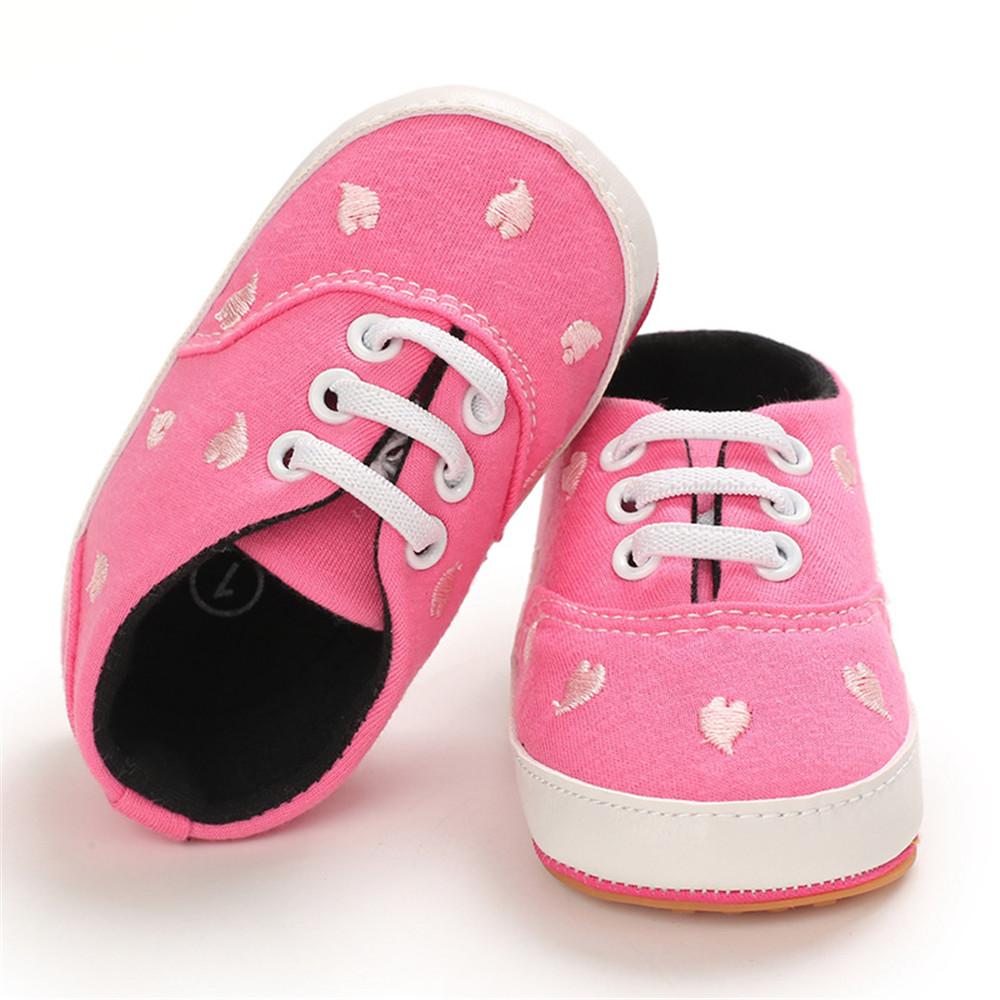 MommBaby Baby Unisex Lace Up Canvas Casual Shoes Wholesale Toddler Shoes